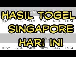 Pengeluaran Data SGP Togel Singapore Terlengkap